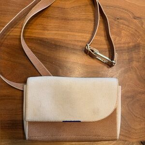 Rothy’s The Belt Bag, Tan and Cream